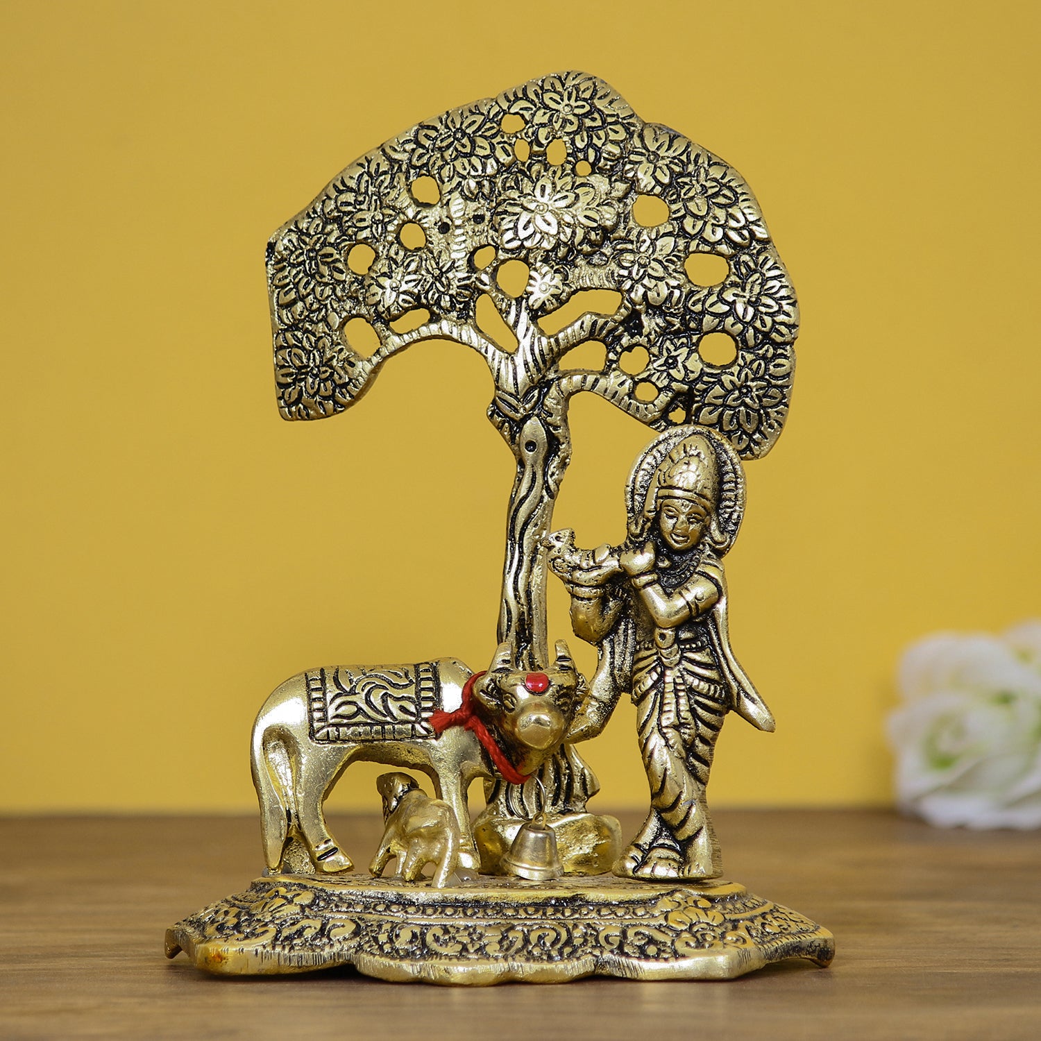 Krishna with Golden Cow